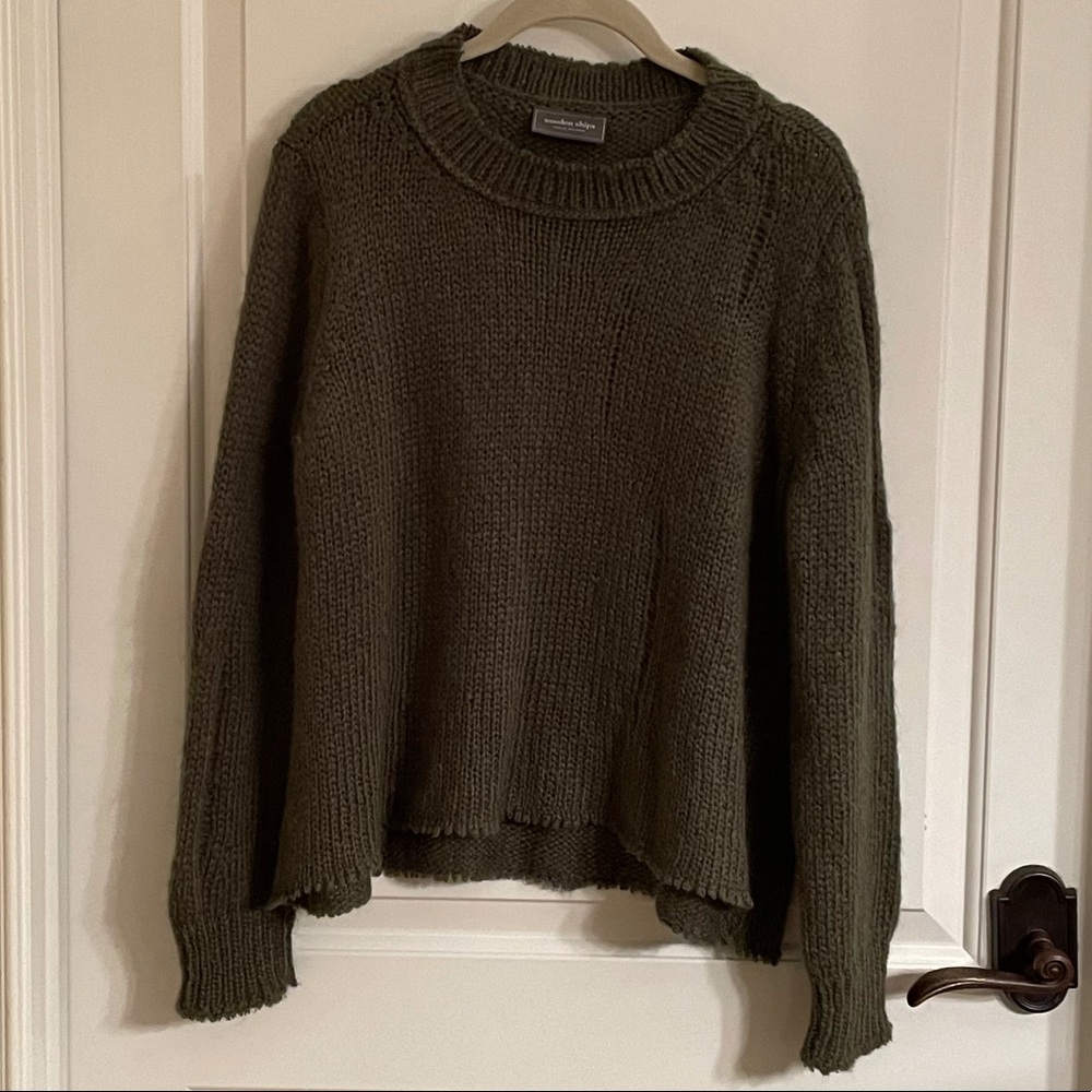 Wooden Ships Oliver Distressed Sweater